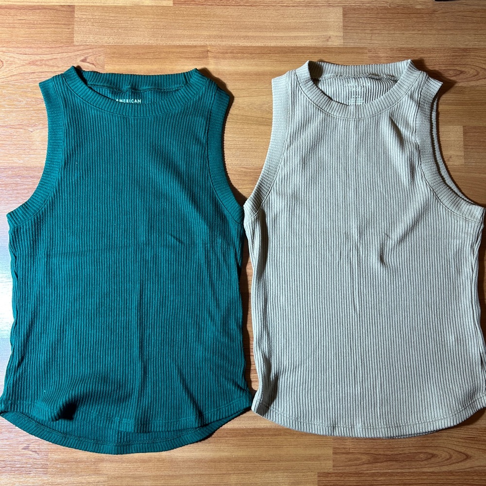 American Eagle Outfitters Ribbed Tops